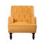 Velvet Accent Chair Rubber Leg