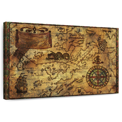 Aliaz Treasure Map