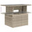  Garden Sofa Set Light Grey