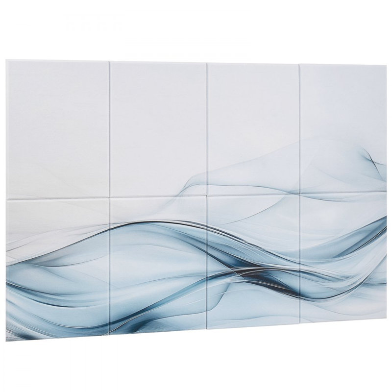 8 Pack Art Acoustic Panels 15.8 x 11.8 inch Self Adhesive for Home Studio