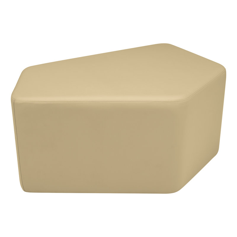 Tabouret Communedi Structuré de Learniture, H 18 po x l 39 po x P 28 po, Sable, Non