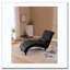 Fauteuil inclinable en velours capitonné-474225596