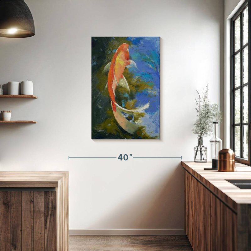 Brampt Butterfly Koi, 36" H x 24" W