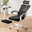 Chaise de bureau ergonomique avec repose-pieds, chaise de bureau en filet avec appui-tête, chaise d'ordinateur à haut dossier avec support lombaire réglable pour la chambre d'étude de bureau à domicile-1888340611