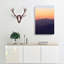 Mountain Sunset In Abstract - Wrapped Canvas-55310789