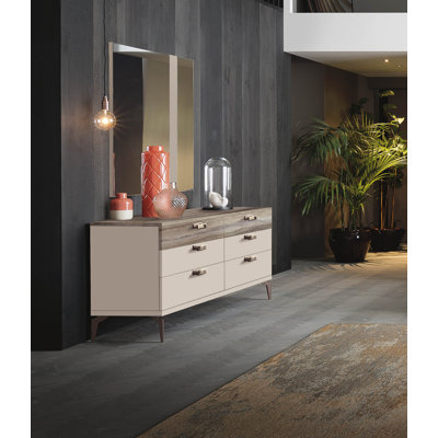 Commode double 6 tiroirs Briania