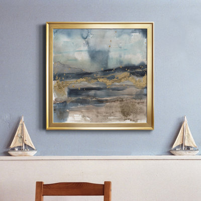 " Shadow Sea Fan I " Painting Print
