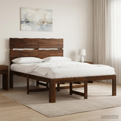 Solid Wood Bed Frame