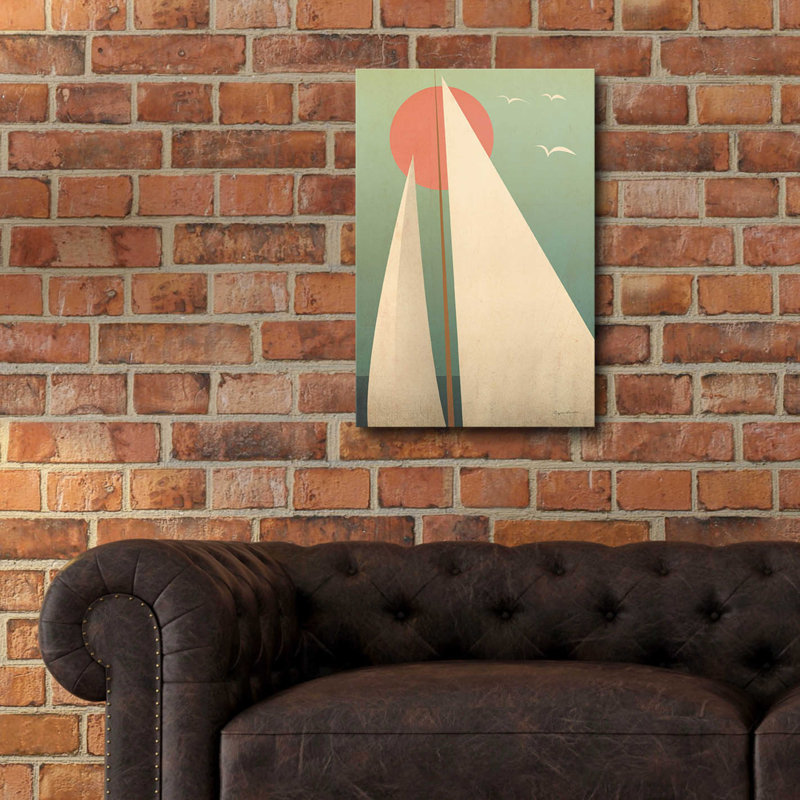 «Sails III» par Ryan Fowler, H 24 po x l 16 po x P 0,2 po
