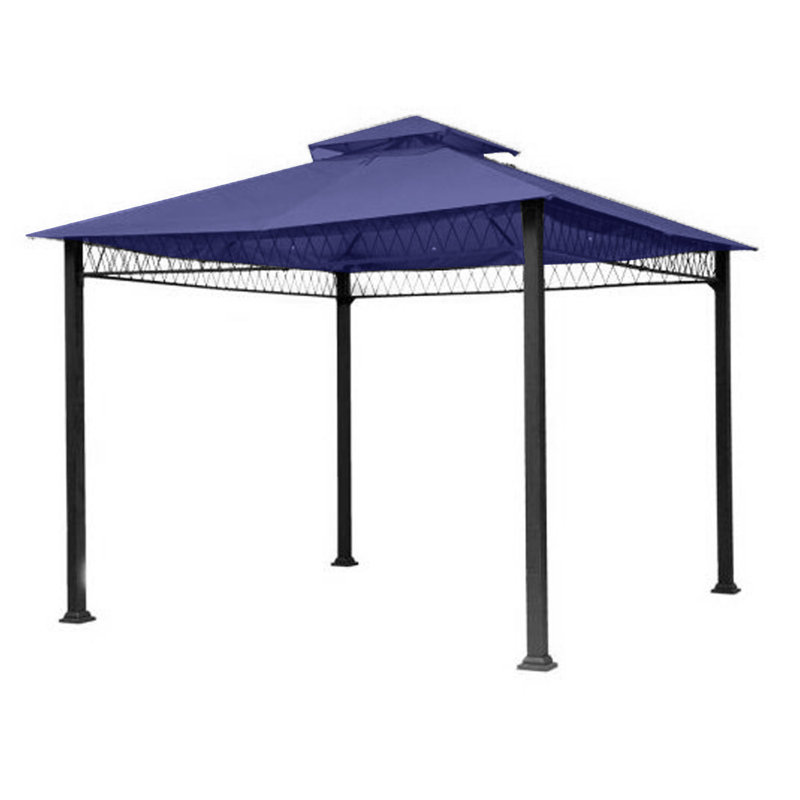 Auvent de remplacement pour abri de jardin Havenbury, Bleu marine véritable, Tissu Riplock 350