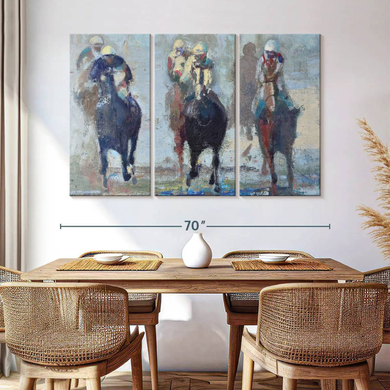 Sireci Thunder Run, 42" H x 65" W