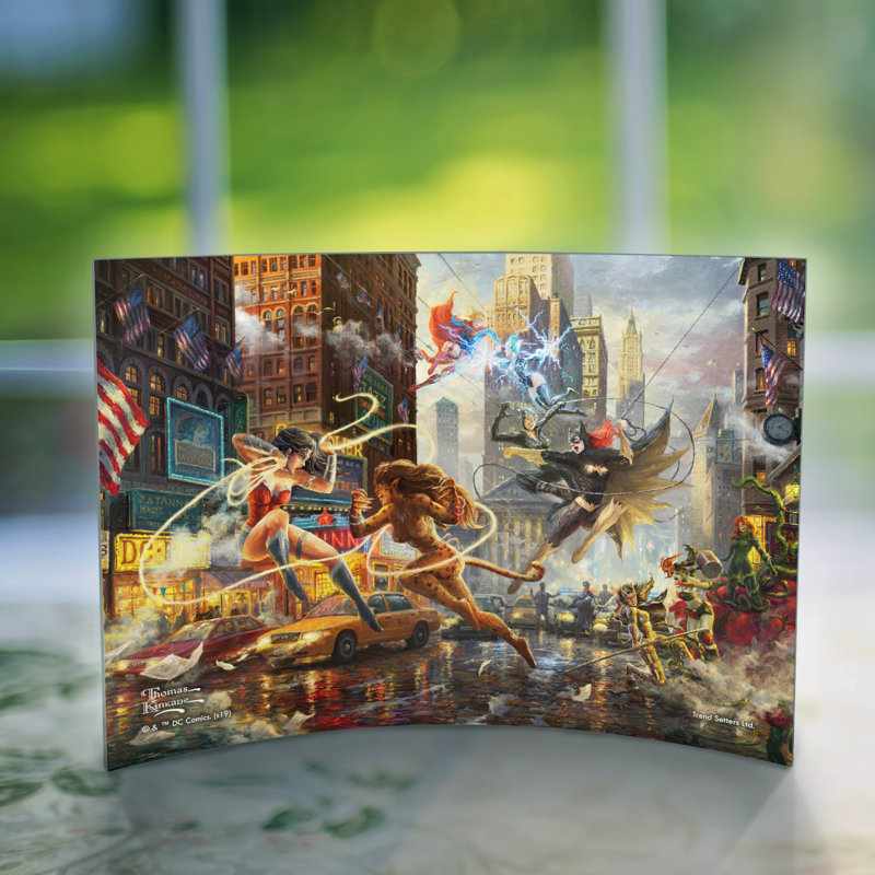 «Women of DC», impression acrylique incurvée