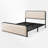 Upholstered Platform Bed-1100539683-1105617887