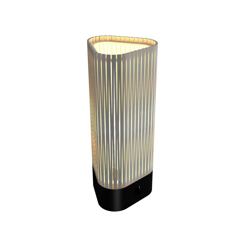 Living Hinges Table Lamp, Organic White