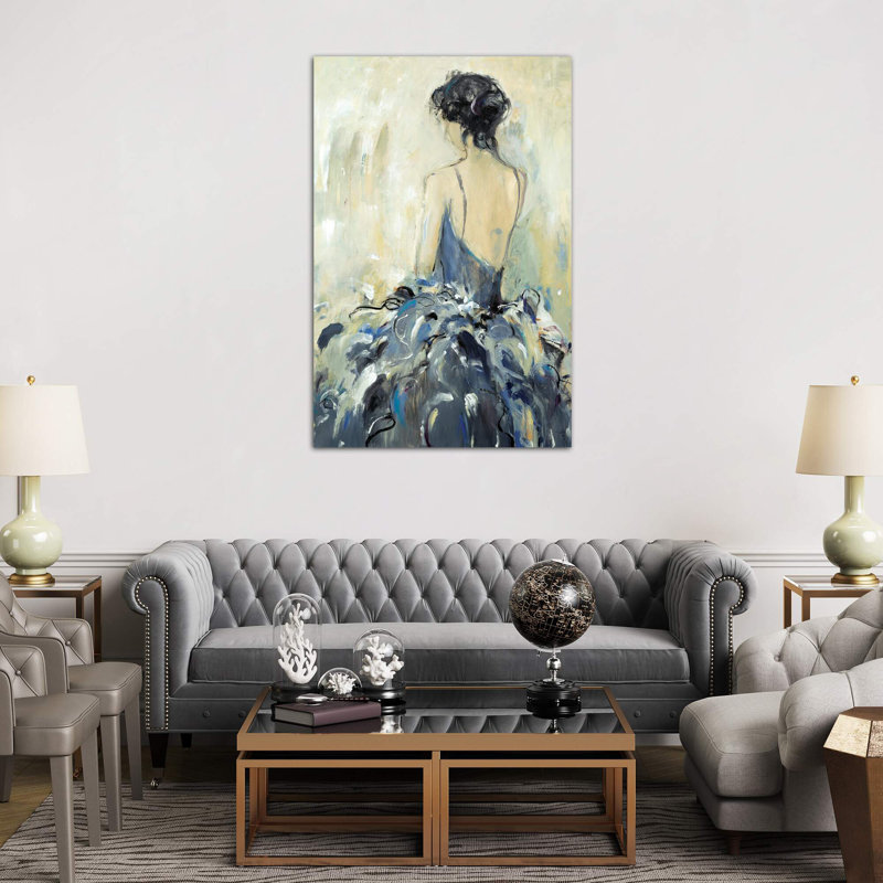Fond Reflections by Lisa Ridgers - Wrapped Canvas Painting, 66.04 cm H x 45.72 cm W x 3.175 cm D