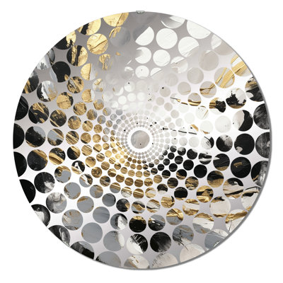 Mystery Awakening I - Concentric Circles Decorative Mirror
