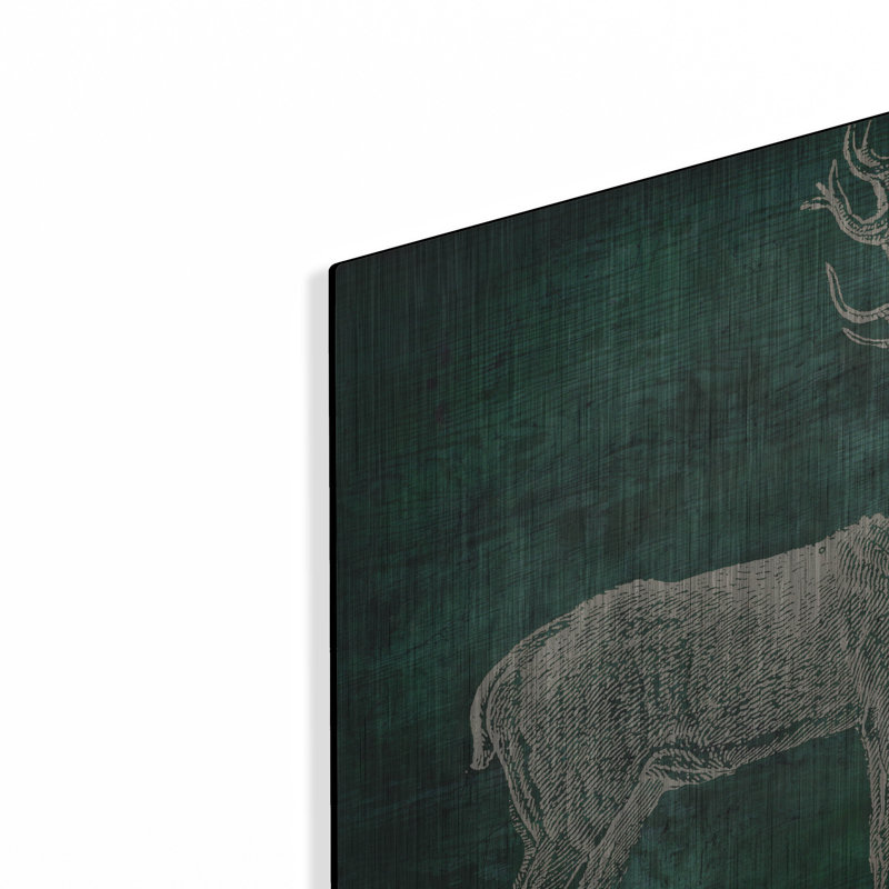 «Emerald Deer» par Sasha, H 12 po x l 12 po