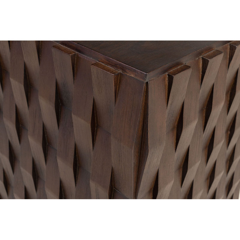 Table de bout fermée en bois massif