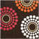 Faye Polka Dots Handmade Tufted Dark Brown Area Rug