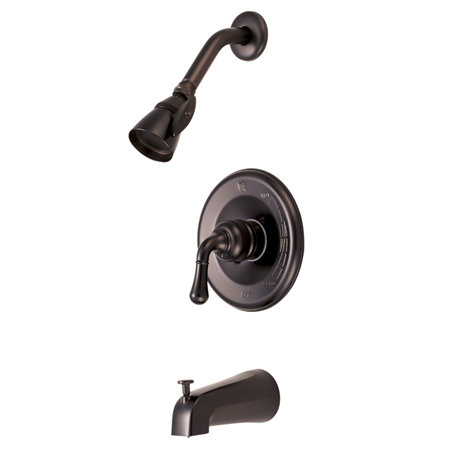 Kingston Brass Magellan Single-Handle Pressure Balanced Tub and Shower Faucet
