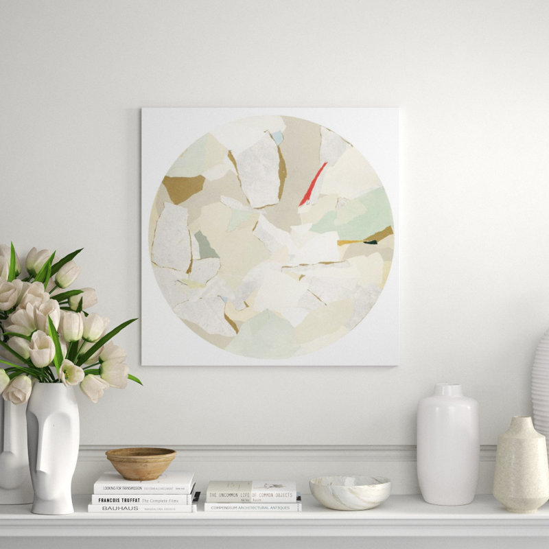 Radial Bliss I Print by Kyle Goderwis, 24" H x 24" W, Knife Gel