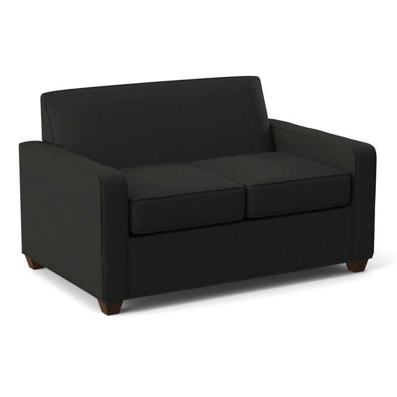 Avery Loveseat Sofa, Montana Walnut, Cardigan Coal