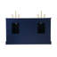 Ensemble de meuble-lavabo double 60 po Hermes-1138483685
