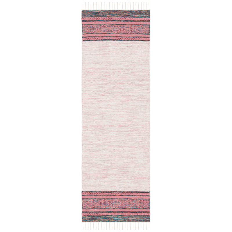 Montauk Hand Loomed Cotton Rug, Runner 2'3" x 7'