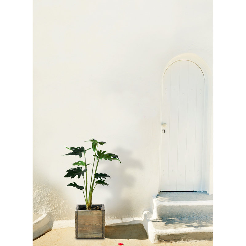 Plante artificielle en pot 17 po Philodendron