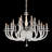 San Marco 21 - Light Glass and Crystal Dimmable Chandelier