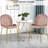 17'' H Velvet Upholstered Side Chair-917853646