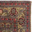 Tapis turc antique en soie, vers 1900.