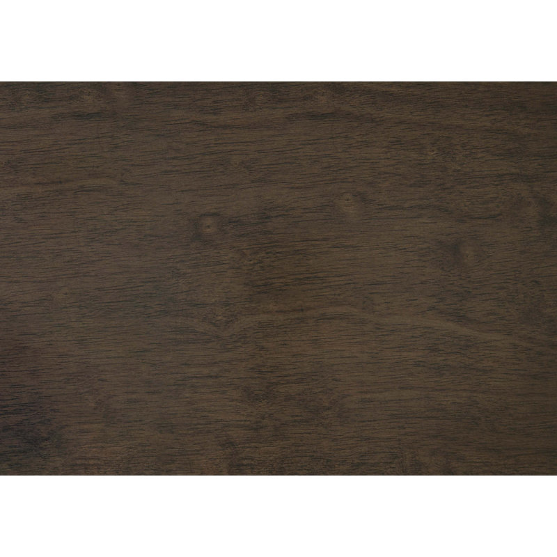 Transitional Two Drawers Nightstand 1Pc Solid Rubberwood