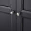 Vandiver 3 Door Solid Wood Wardrobe