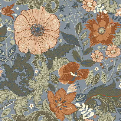 Adamo Floral Wallpaper
