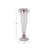 Aluminum Metal Fluted Decorative Silver Vase-1987890603