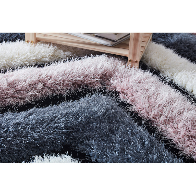 Barrelville Geometric Indoor Rug, Rectangle 8' x 10'