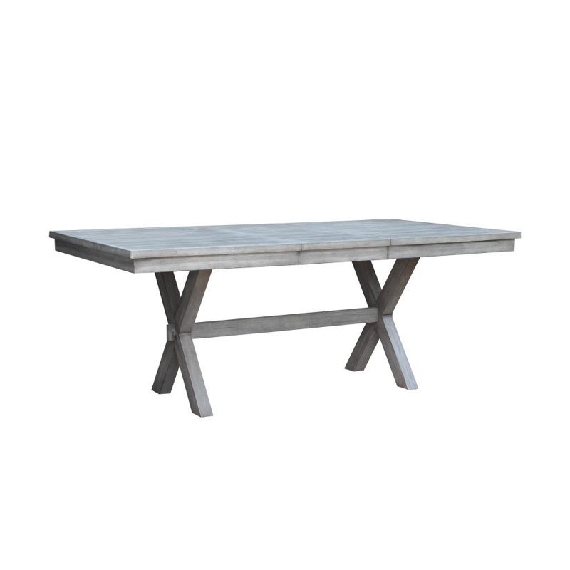Extendable Solid Wood Dining Table