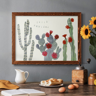 Collection de fleurs de cactus de Noël A