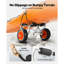 Chariot de kayak, capacité de charge de 250 lb, chariot de kayak pliable avec pneus en caoutchouc solide de 10 pouces et 1 sangle à cliquet, chariot à planche à pagaie pour transporter des kayaks, des canots, des planches à pagaie, des tapis flottants, des bateaux Jon