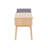Himmel Polyester Blend Upholstered Storage Bench-1763460257