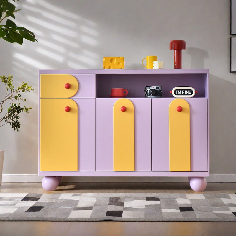 Armoire d'appoint multifonctionnelle de couleur moderne