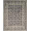 Gray Hand-Knotted Wool Geometric Scrollwork Modern Contemporary Carpet Rug-1051519037