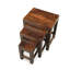 Jali Indian Solid Wood Nesting Tables