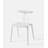 Modern Simple Transparent Backrest Dining Chair-417964986