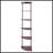 Cappuccino Corner Bookcase