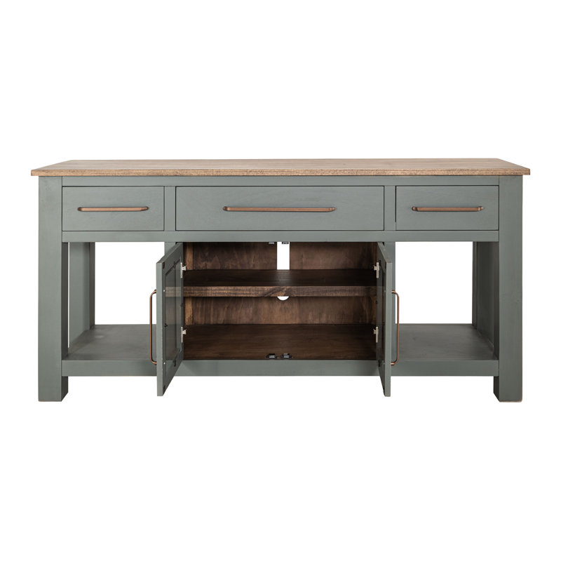 Console 3 tiroirs et 2 portes