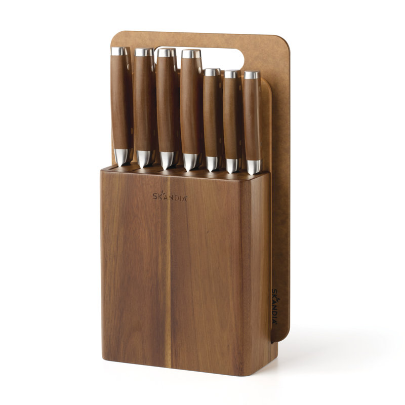Hampton Forge Woodlyn Cutlery Block 10 PC