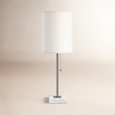 Reed Genuine Marble Table Lamp