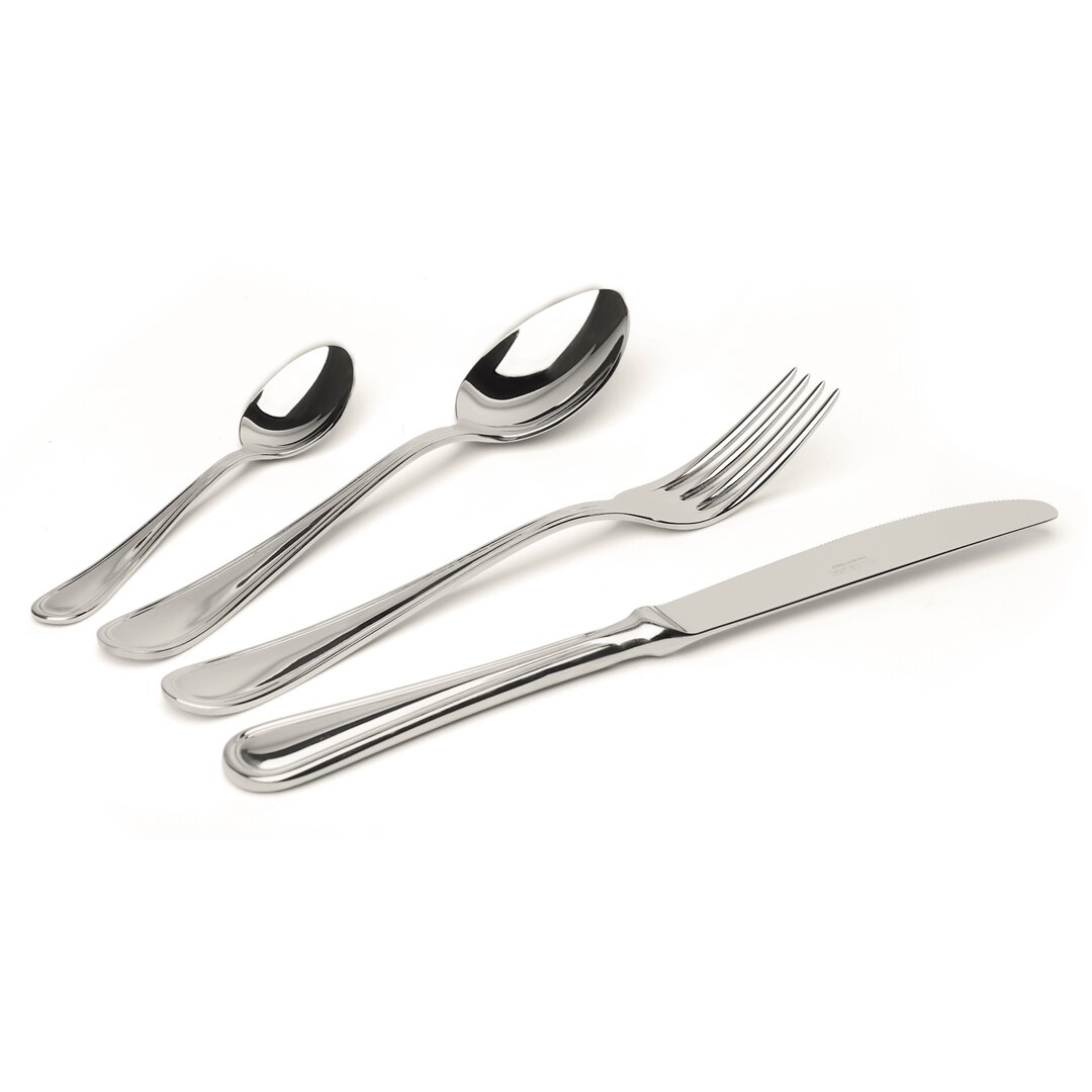 Cottage 24 Piece Cutlery Set, Service for 6 gray